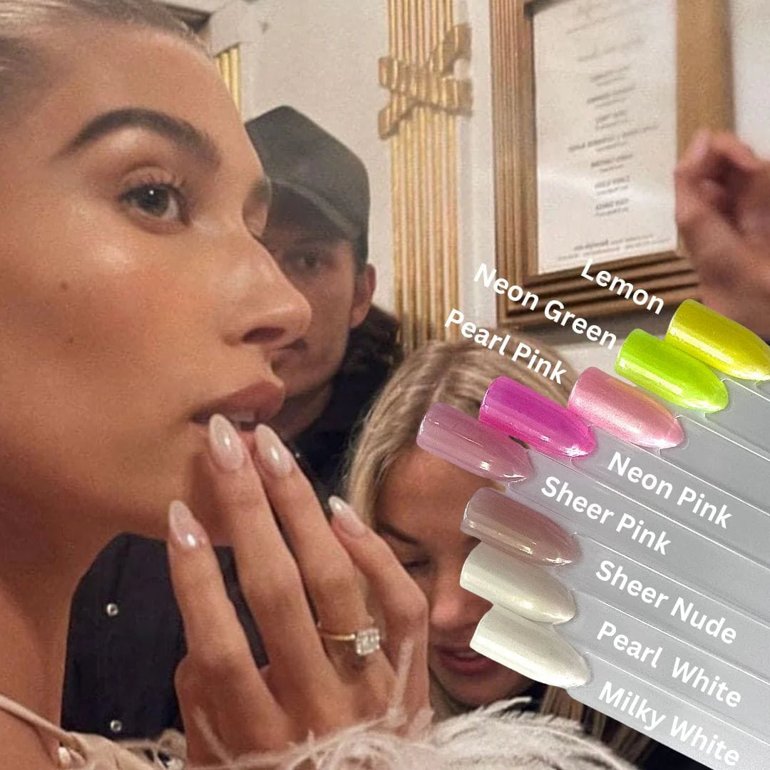 Get Hailey Bieber’s Glazed Donut Nails in Minutes! 🍩💅 You’ll Be Obsessed! 😍