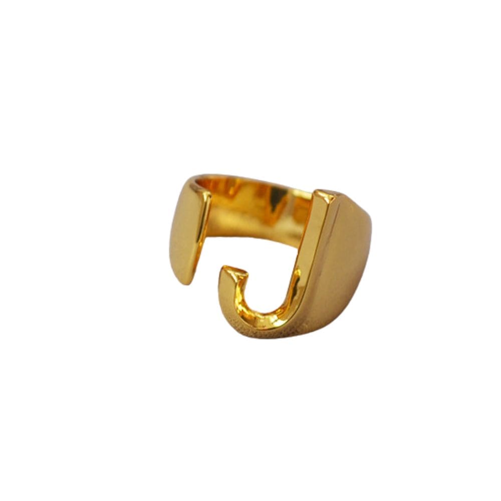 Initial Monogram Ring