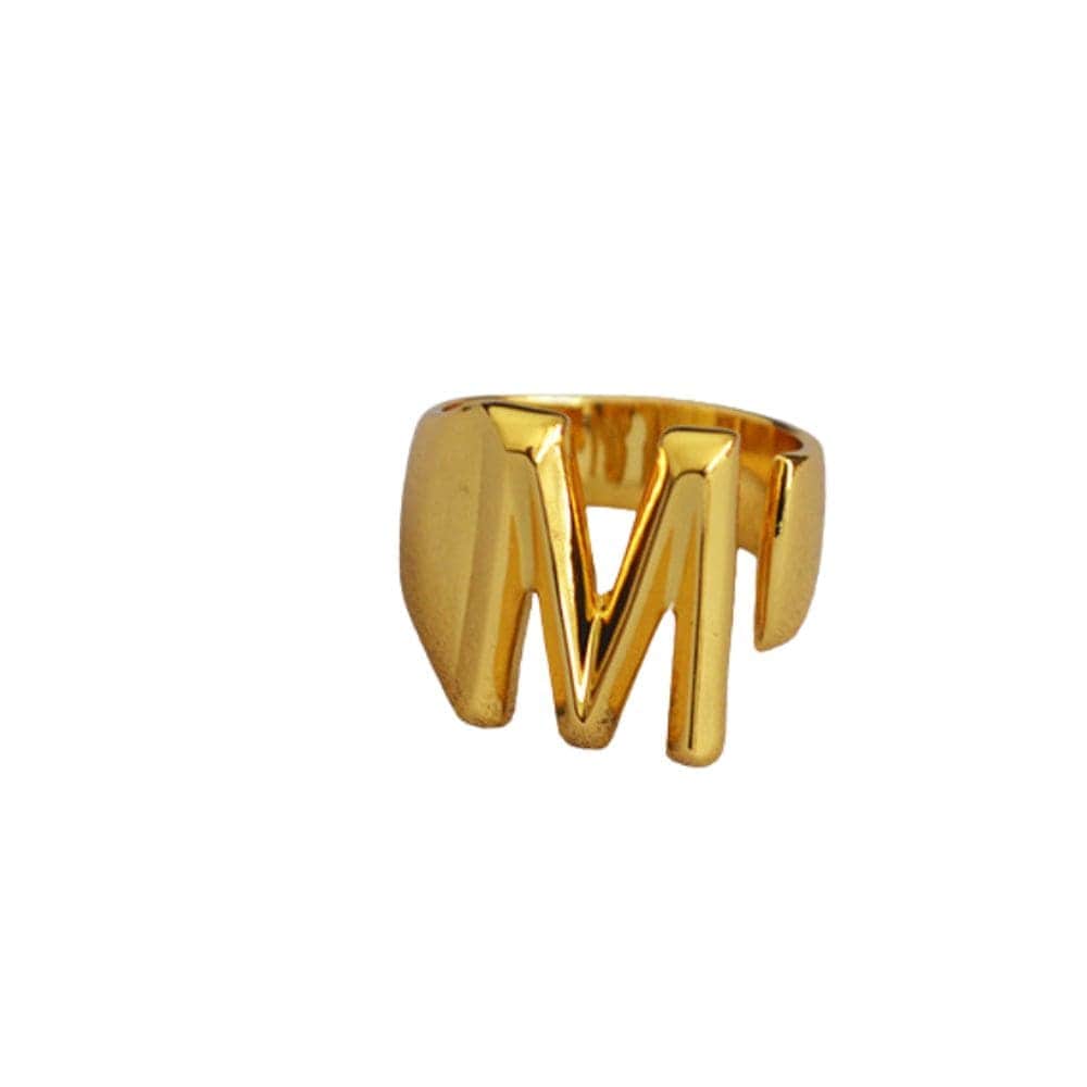 Initial Monogram Ring