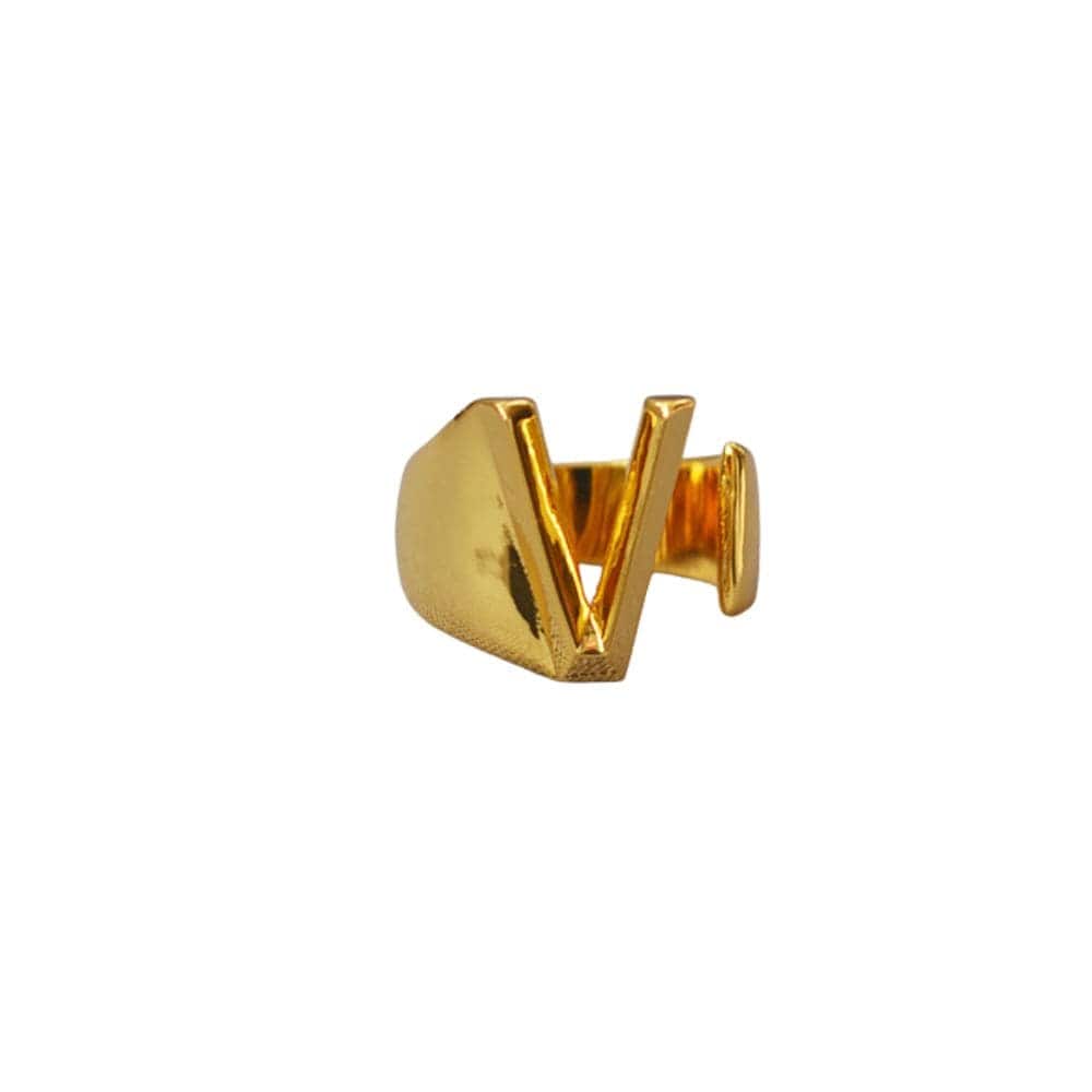 Initial Monogram Ring