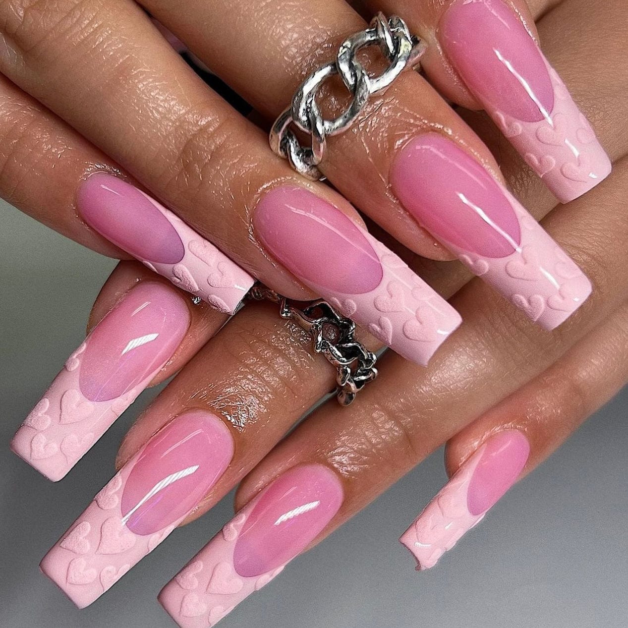 sweet heart nails