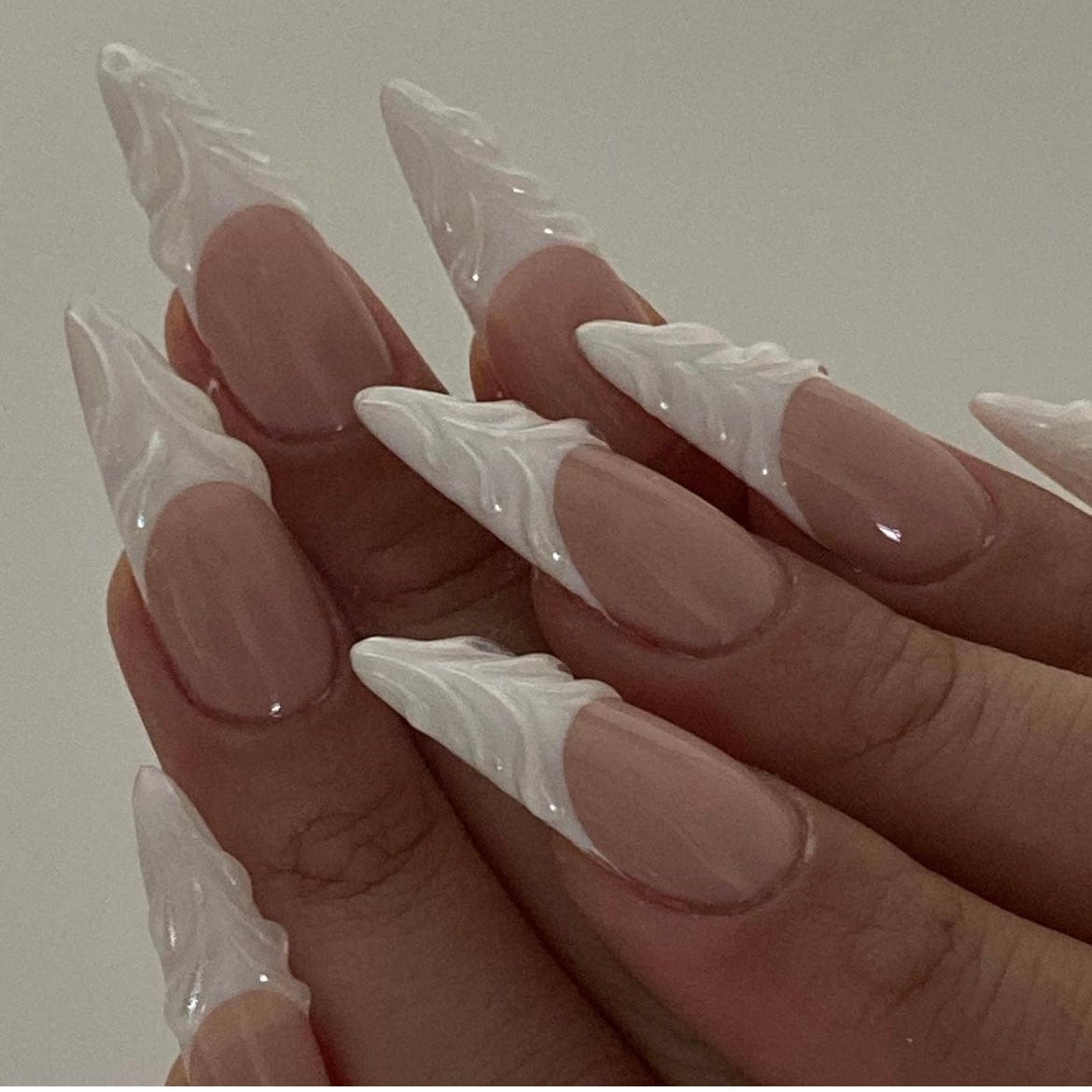 french stiletto nails
