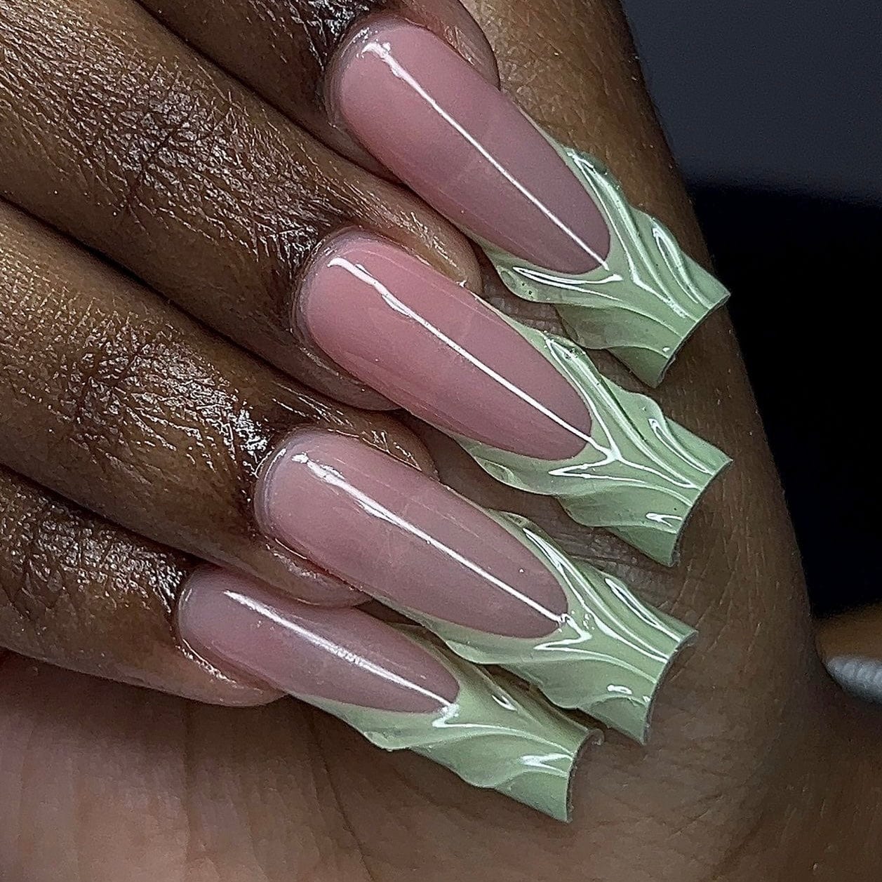 French Tip Nails!