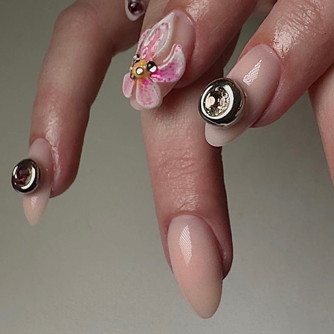 Orchid Majesty Press on Nail